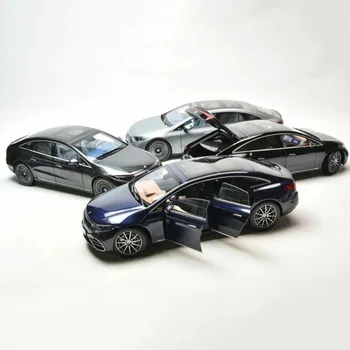 Литая под давлением модель автомобиля Benz MB EQS SUV в масштабе 1:18, металлическая игрушечная машина для коллекции, подарок, сувенир