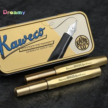 Перьевая ручка Kaweco Sport Brass, Brass Sport Fountain - это удобная ручка карманного размера, которая легко поместится в вашей руке, подарок