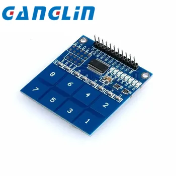 Módulo de Sensor táctil de interruptor capacitivo Digital de 8 canales para Arduino TTP226  5PCS