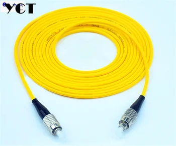 10шт FC-FC волоконно-оптический патч-корд 1,2,3,5,7,10 М Симплексный Однорежимный кабель FC UPC волоконно-оптическая перемычка SM SX бесплатная доставка