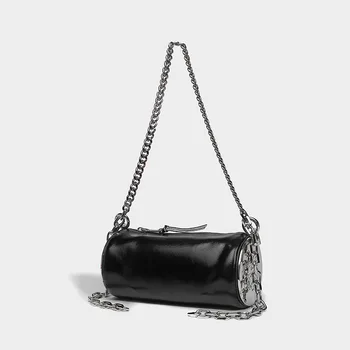 Женская сумка Baobao 2023 с нишевым дизайном и высококачественной текстурой, популярная сумка через плечо с цепочкой для пригородных поездок