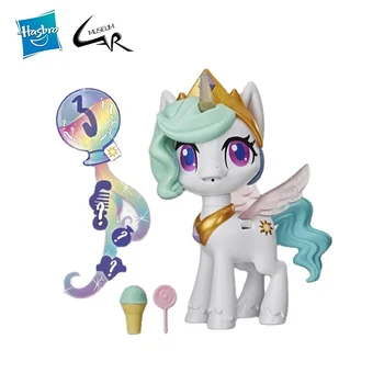 Hasbro Celestia Волшебный Поцелуй Единорога My Little Pony Принцесса Может Издавать Звуки и Свет Куклы Детские Интерактивные Игрушки Подарки на День Рождения