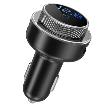 FM-передатчик GC16 Bluetooth громкой связи MP3-плеер QC3.0 Автомобильное зарядное устройство с двумя USB-устройствами
