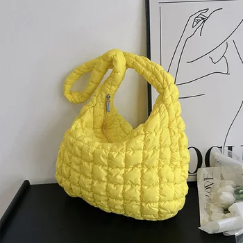Женская плиссированная сумка Cloud, большая вместительная сумка для клецек, сумка через плечо из мягкой ткани, модная женская сумка, сумка роскошного бренда.