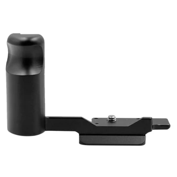 Пластина L-образного кронштейна камеры для Canon EOS M100 M200 Быстроразъемная пластина для камеры Вертикальная съемка Держатель рукоятки Черный